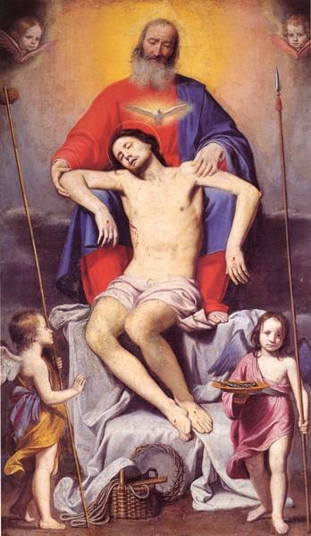 Lorenzo Lippi The Holy Trinity China oil painting art